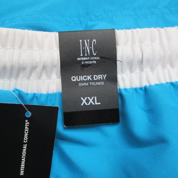 INC International Concepts Quick Dry Swim Trunks - Picture 8 of 8